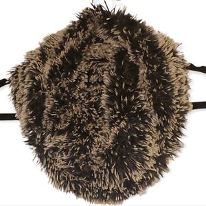 Faux Fur Winter Infinity Scarf / Neck Gaiter Super Soft